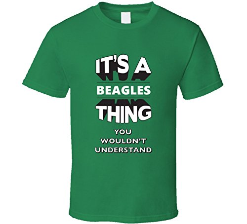 

Its a Beagles Thing Fun Graphic Personalized Name T Shirt