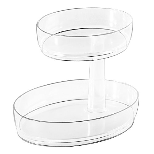 Algopix Similar Product 6 - InterDesign Clarity 2 Tier Vanity Tray