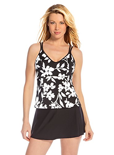 Miraclesuit Women's Woodland Garden Underwire Bra Tankini Top