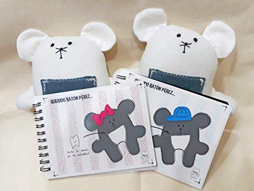 Algopix Similar Product 20 - Tooth fairy Raton Prez con librito de