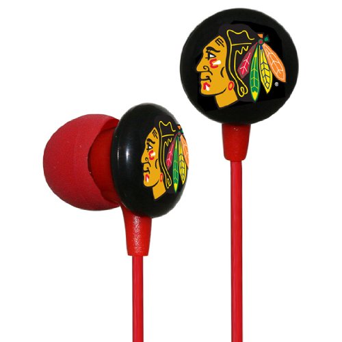 NHL Chicago Blackhawks iHip Logo Earbud