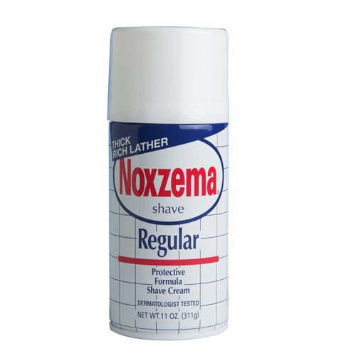 Noxzema Regular Protective Formula Shave Cream for Men, 11 Ounce