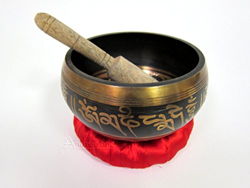 Algopix Similar Product 3 - DOBANI Decorated Singing Bowl 5 12 