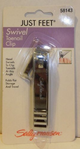 

Just Feet Swivel Toenail Clip 58143, head swivels to clip toenails at any angle
