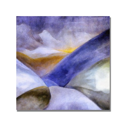 

Trademark Fine Art Mountain Landscape by Michelle Calkins Canvas Wall Art