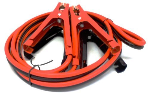 Heavy DUTY 300 amp 8 gauge No Tangle Battery Booster cables 10 feet with FREE travel case Jumper Cables Extra long 10ft