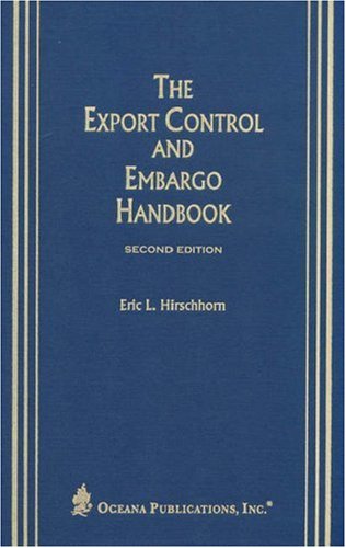 Algopix Similar Product 10 - The Export Control and Embargo Handbook