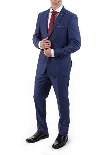 Algopix Similar Product 8 - BH STSS526 Mens Single Breasted XSlim