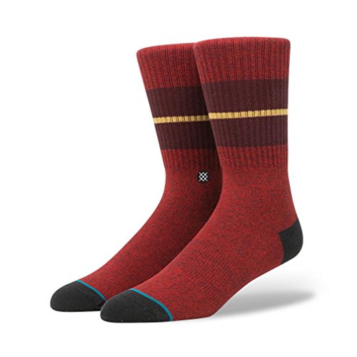 Stance Men's Sequoia 2 Maroon Socks LG