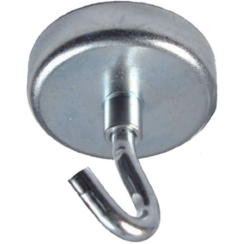 1 Neodymium Hook Magnets - Holds up to 165 Pounds