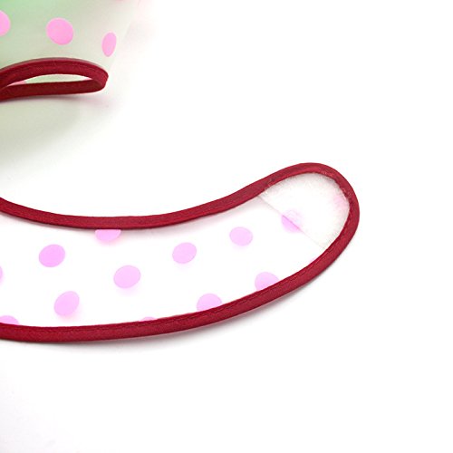 

DDU(TM) 1Pcs Random Color- EVA Plastic Waterproof Feeding Care Bib for Kids 0-6 Years(A)