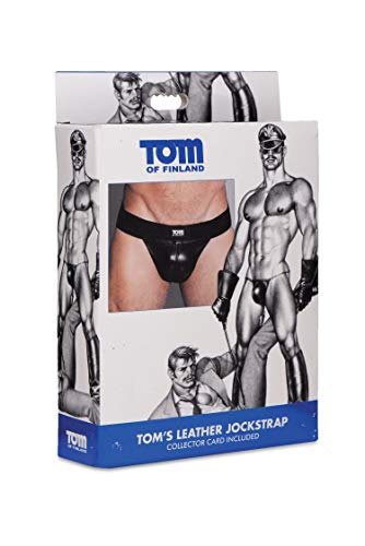 Algopix Similar Product 6 - Tom Of Finland Leather Jock Strap, LXL