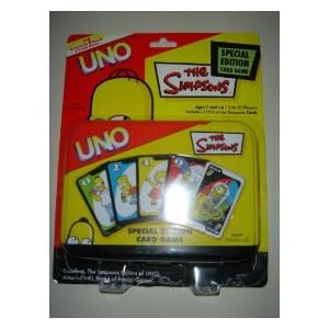 Click to buy Uno Simpsons edition from Amazon! Click to buy Uno Simpsons edition from Amazon!