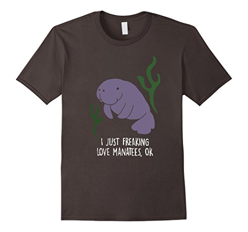 Manatee T-shirt : Freaking love manatees