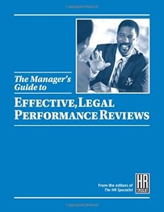 The Manager's Guide to Effective, Legal Performance Reviews by Jessica Fagerhaugh