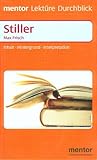 Stiller: Frisch: Stiller - Max Frisch, Joachim Volke