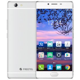 【ポケモンGO対応スマホ】FREETEL　REI　麗 (メタルシルバー)