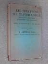 Letters from Sir Oliver Lodge, psychical, religious, scientific and personal