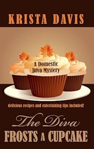 The Diva Frosts a Cupcake