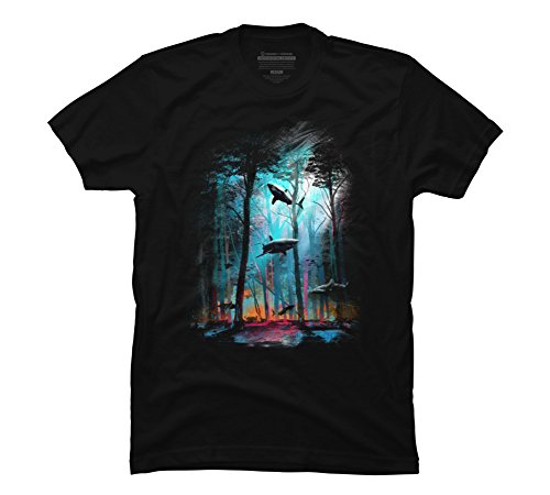 Shark Forest Men's Graphic T Shirt - Design By Humans