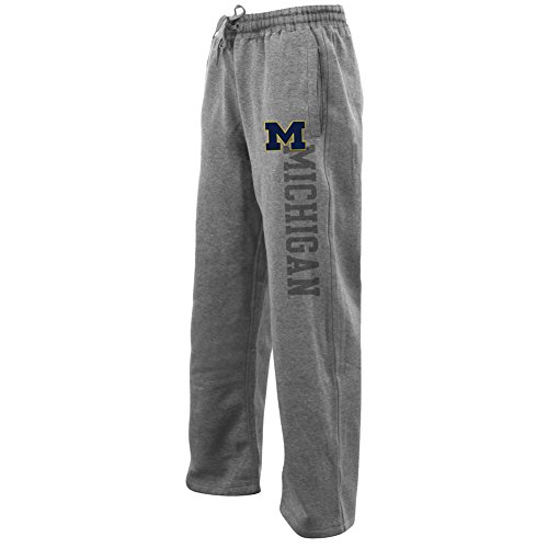 Michigan Wolverines Fleece Sweatpants Gray - XL