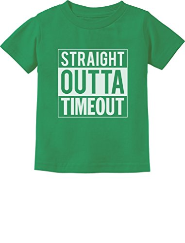 TeeStars - Straight Outta Timeout Funny Toddler/Infant Kids T-Shirt