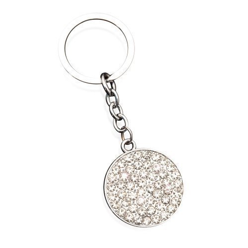 

Diamante Metal Keyring - Christmas Gift - Wedding Favour
