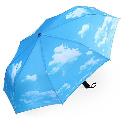 Design Fashion Interstellar umbrella Printed Custom Auto Foldable Sun Rain Anti-UV Umbrella