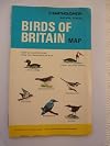 Birds of Britain Map. Bartholomew Nature Series.