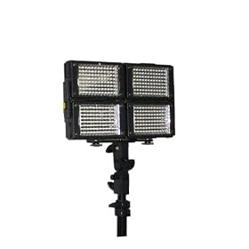 Hdv-z96(4-pack) LED Video Lights for Dv Camcorder Lighting + Support Stand