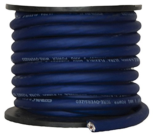 Algopix Similar Product 1 - Orion Cobalt Wire 0 Gauge 50 ft Blue