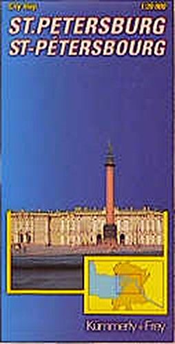 Algopix Similar Product 12 - St Petersburg city map 120 000 
