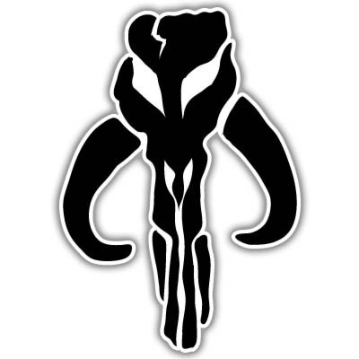 Star Wars Boba Fett Vynil Car Sticker Decal - Select Size