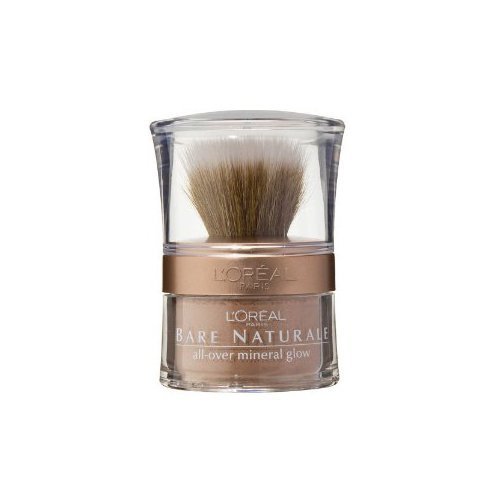L'Oreal Paris True Match Naturale All-Over Mineral Glow, Nude Glow, 0.15 oz. (2-pack)