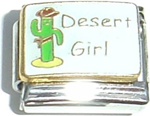 

Desert Girl Italian Charm Bracelet Jewelry Link