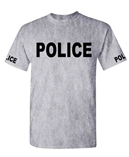 POLICE - novelty duty law enforcement - Mens Cotton T-Shirt