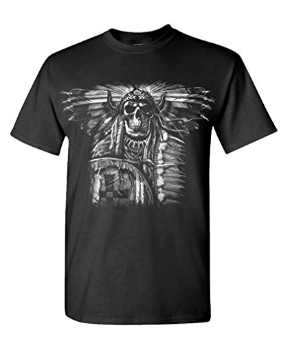 TRIBAL INDIAN CHIEF native american spirit - Mens Cotton T-Shirt