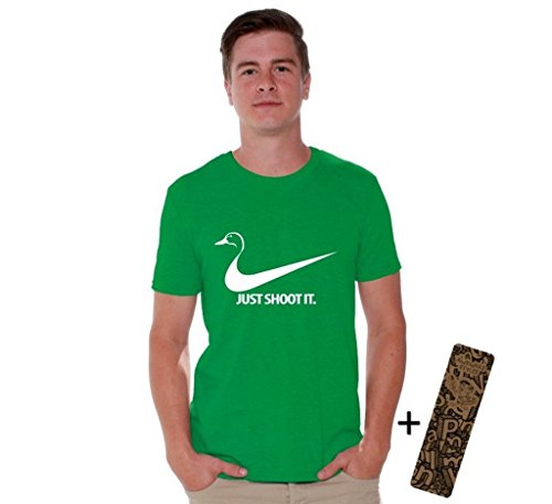 Awkwardstyles Just Shoot It T-shirt Cool Custom Tee Deer Duck Hunting Shirt