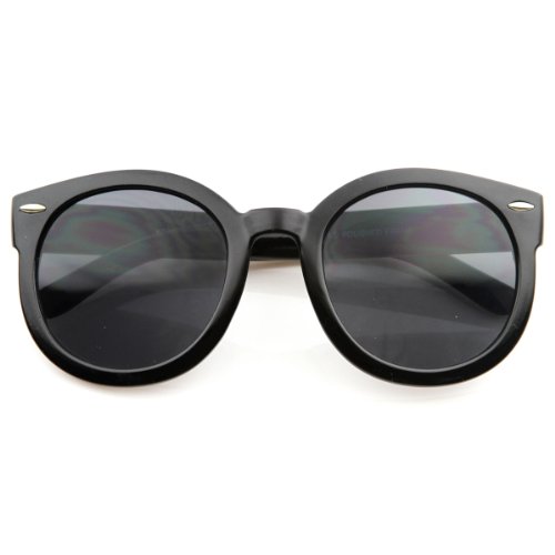 zeroUV - Designer Inspired Mod Fashion Oversized P3 Shaped Round Circle Sunglasses