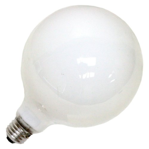 GE Soft White 49780 60-Watt, 660-Lumen G40 Light Bulb with Medium Base, 1-Pack