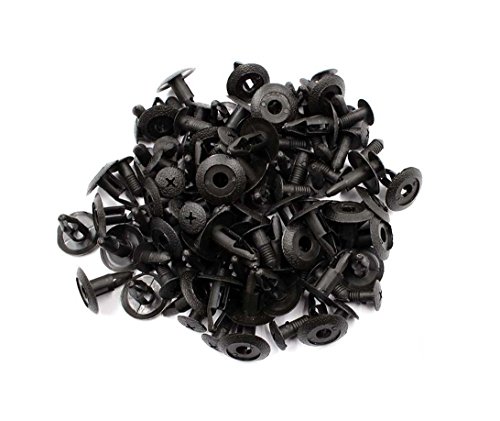 GooDeal 50pcs Plastic Rivet Fastener Mud Flaps Fender Push Clips 8mm NA01-56-145
