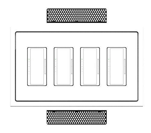 Algopix Similar Product 20 - Four Gang Designer Style inwall