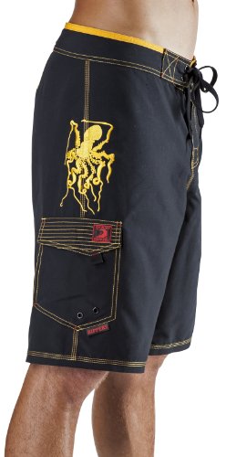 Maui Rippers Men's Board Shorts Hawaiian Octo Tako