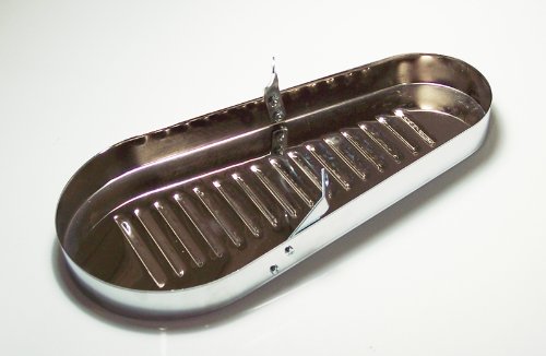 

PULLEY GUARD, CHROME LOUVERED, dune buggy vw baja bug