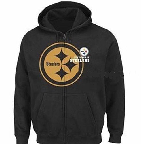 

NFL Pittsburgh STEELERS Overtime Victory III Fleece Hoodie Sweathirt ~Large