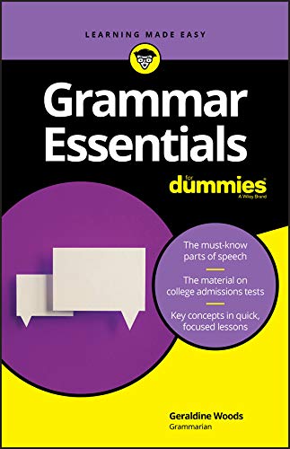 Grammar Essentials for Dummies by Geraldine Woods