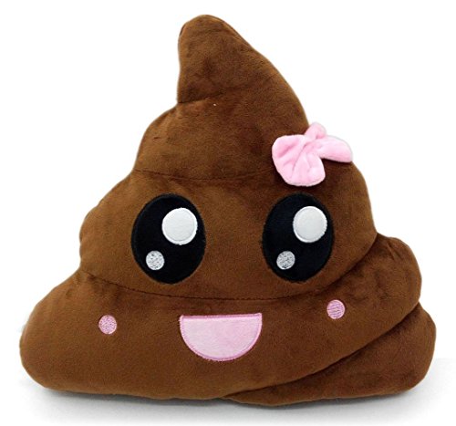 Pink Poop Emoji Smiley Emoticon Cushion Pillow Stuffed Plush Toy Doll Poop Face Bed Pillow Home Living Room Decoration Pillows