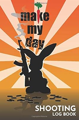Shooting Log Book - Shooting Data Recording - 6"x9" - 108 pages: Shot Record Tables & Target Diagrams - Cover: Easter Bunny