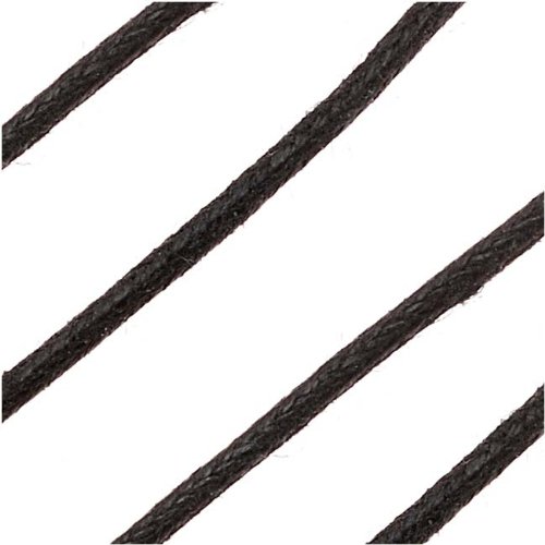 Algopix Similar Product 11 - Beadaholique Waxed Cotton Cord 15mm