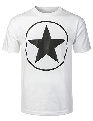 URBANCREWS Mens Hipster Hip Hop Graphic Print Crewneck T-shirt
